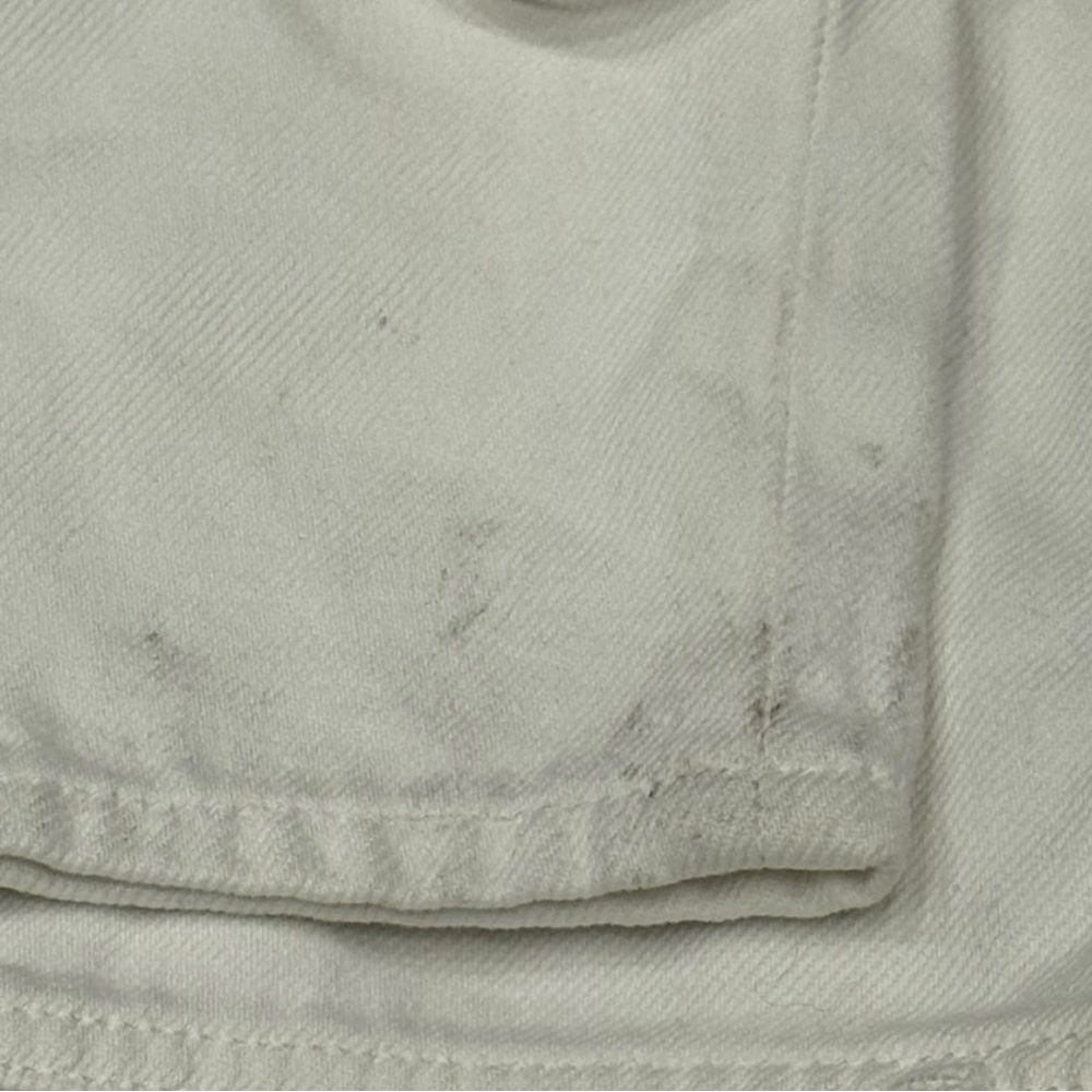 Good American White Good Boy Ankle Wrap Jeans Size 10 NWT - Picture 9 of 9